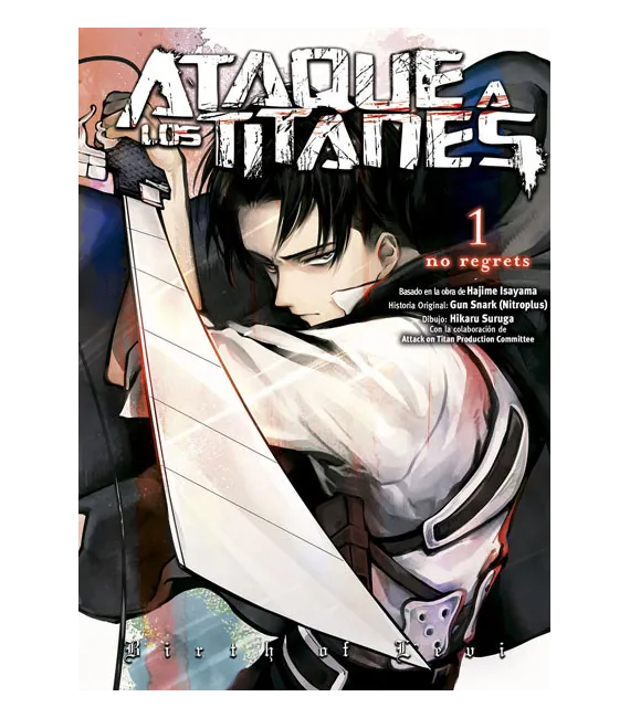 Ataque a los Titanes: No Regrets Nº 01 (Color)