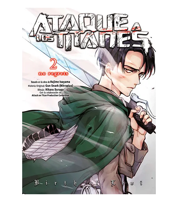 Ataque a los Titanes: No Regrets Nº 02 (Color)