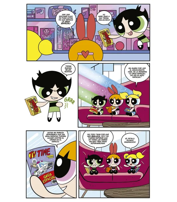 Las Supernenas Nº 01: Vuelta a casa