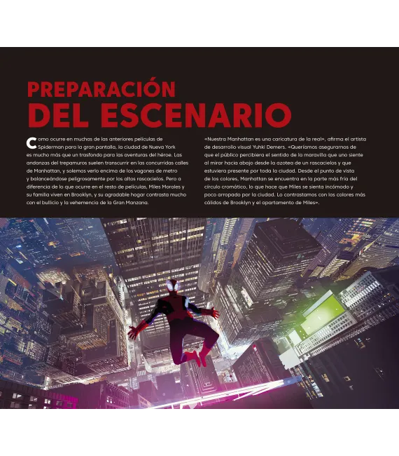 Spider-Man: Un nuevo universo (Arte de la Película)