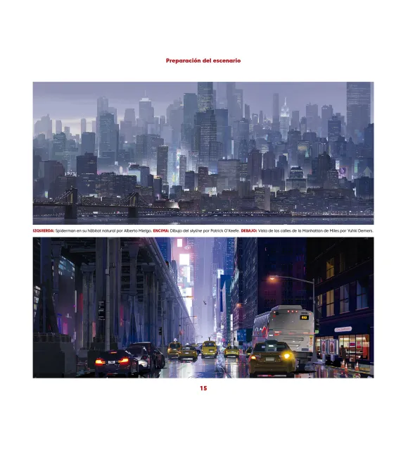 Spider-Man: Un nuevo universo (Arte de la Película)