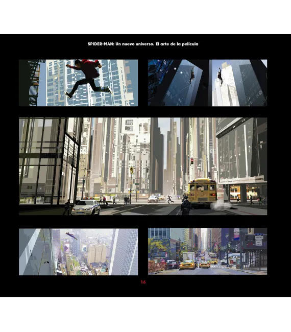 Spider-Man: Un nuevo universo (Arte de la Película)