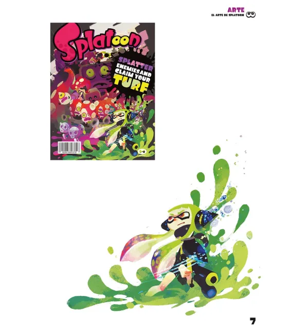 El arte de Splatoon