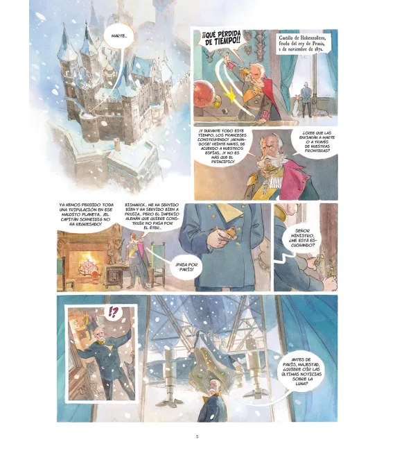 El castillo de las estrellas Nº 04: Un francés en Marte