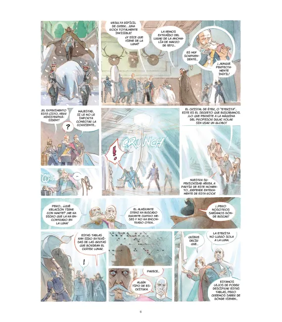 El castillo de las estrellas Nº 04: Un francés en Marte