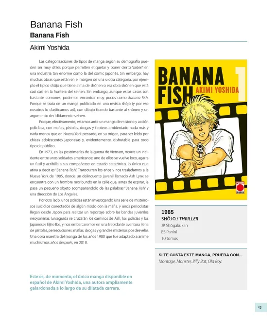 501 mangas que leer en español