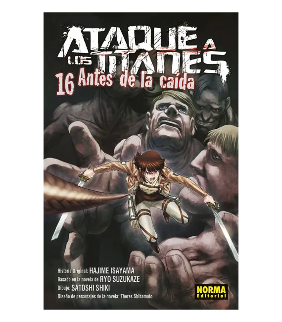 Ataque a los Titanes: Antes de la caída Nº 16