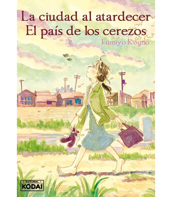 La ciudad al atardecer, el país de los cerezos