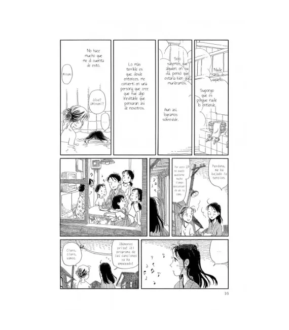 La ciudad al atardecer, el país de los cerezos