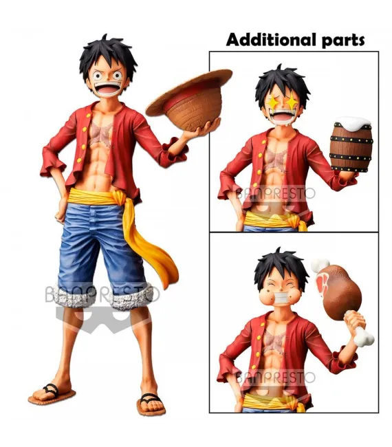Figura Grandista Nero Monkey D. Luffy (One Piece) 28 cm