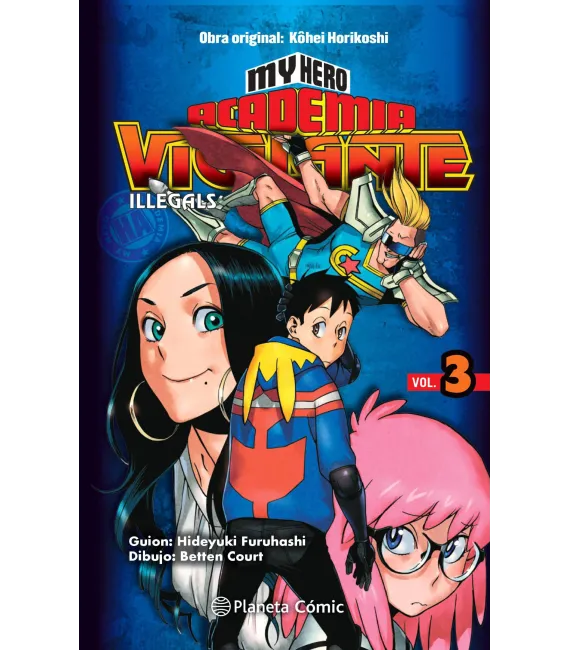 My Hero Academia Vigilante Illegals Nº 03