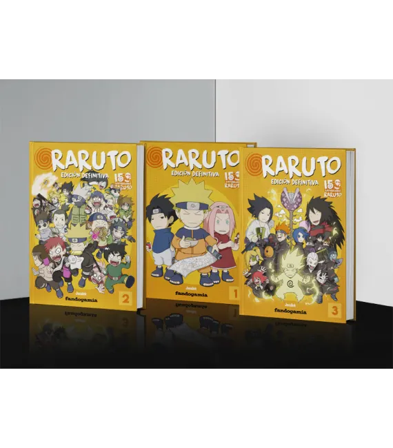 Raruto: Edición Definitiva (Pack 3 tomos)