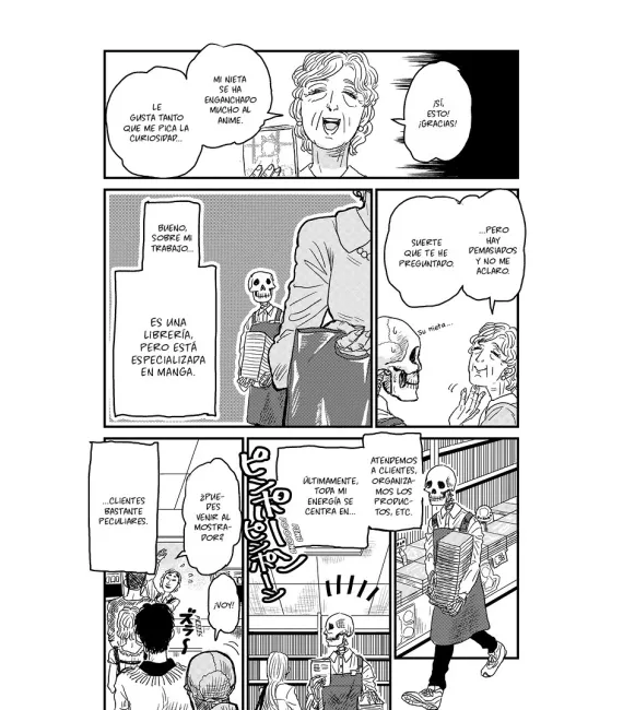 La librera calavera Honda-san Nº 1 (de 4)