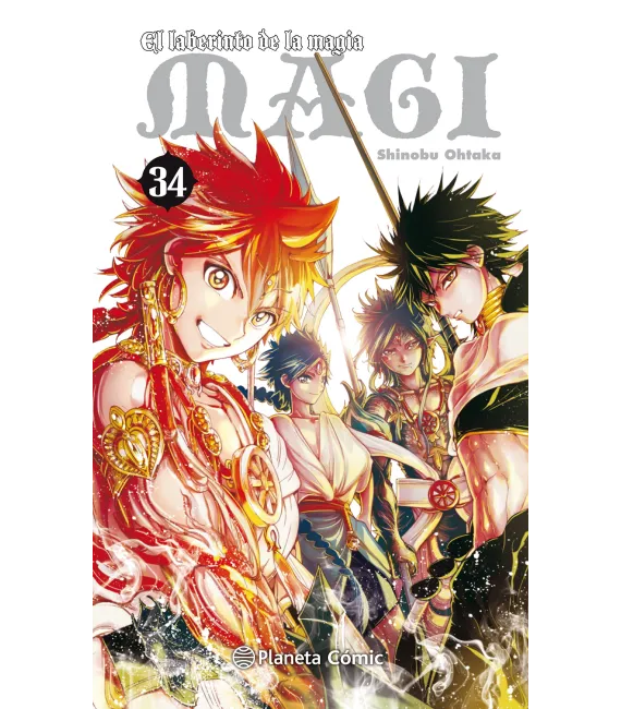 Magi el Laberinto de la Magia Nº 34 (de 37)