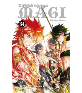 Magi el Laberinto de la Magia Nº 34 (de 37)