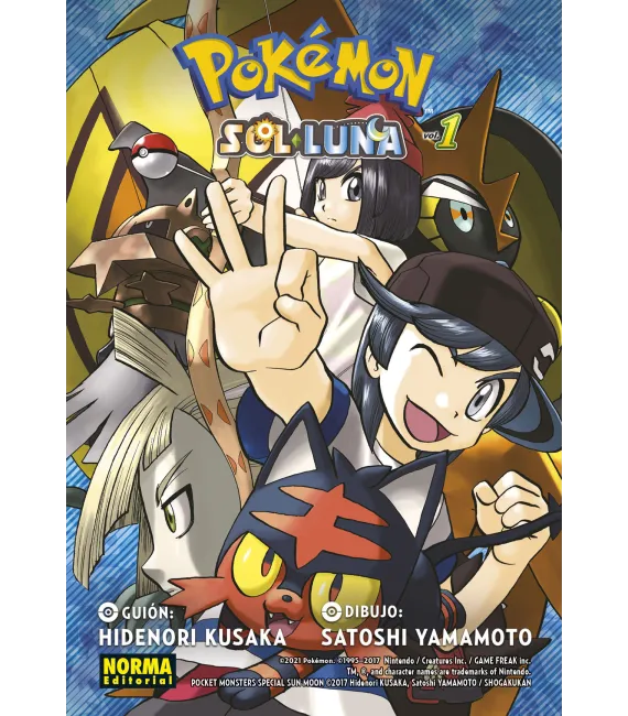 Pokémon Sol y Luna Nº 1 (de 6)