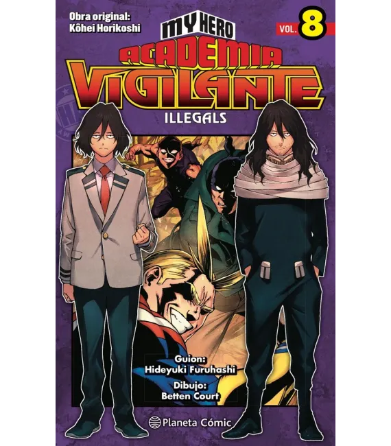 My Hero Academia Vigilante Illegals Nº 08