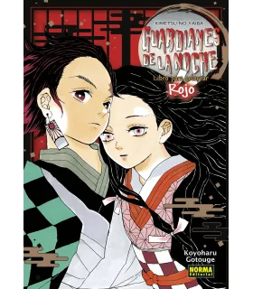 Guardianes de la noche: Libro para colorear rojo