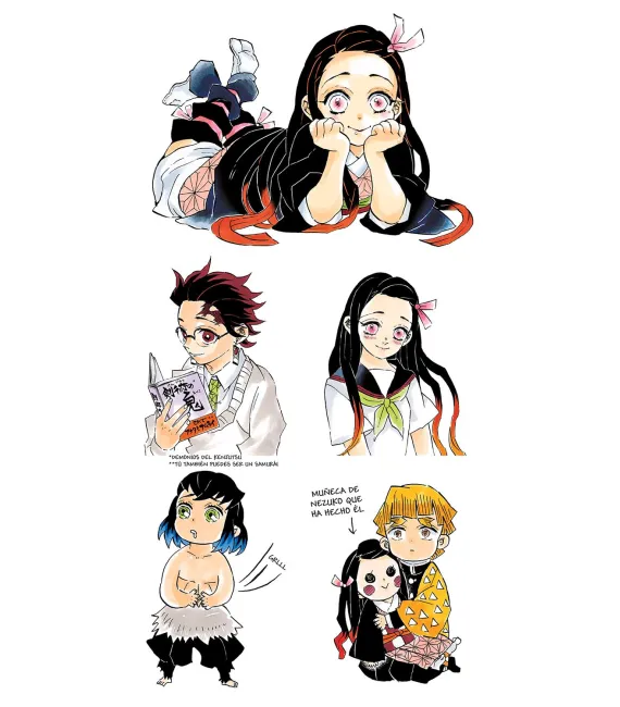 Guardianes de la noche: Ilustraciones de Koyoharu Gotouge