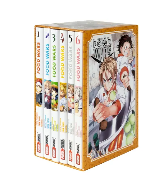 Estuche Food Wars Nº 01-06