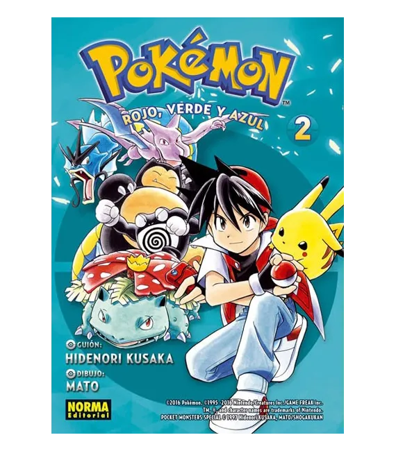 Pokémon Nº 02 - Rojo, Verde y Azul 2