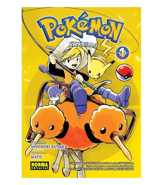 Pokémon Nº 03 - Amarillo 1