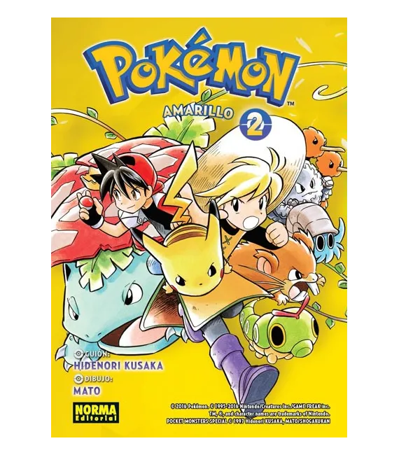 Pokémon Nº 04 - Amarillo 2