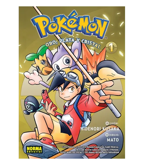 Pokémon Nº 05 - Oro, Plata y Cristal 1