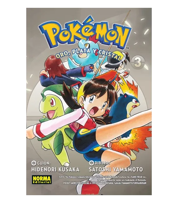 Pokémon Nº 07 - Oro, Plata y Cristal 3
