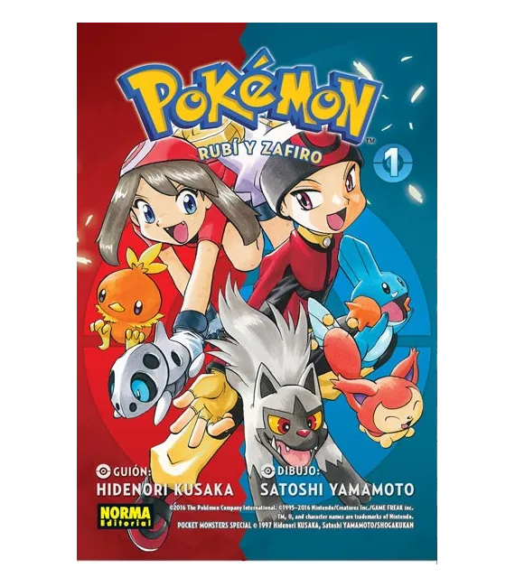 Pokémon Nº 09 - Rubí y Zafiro 1