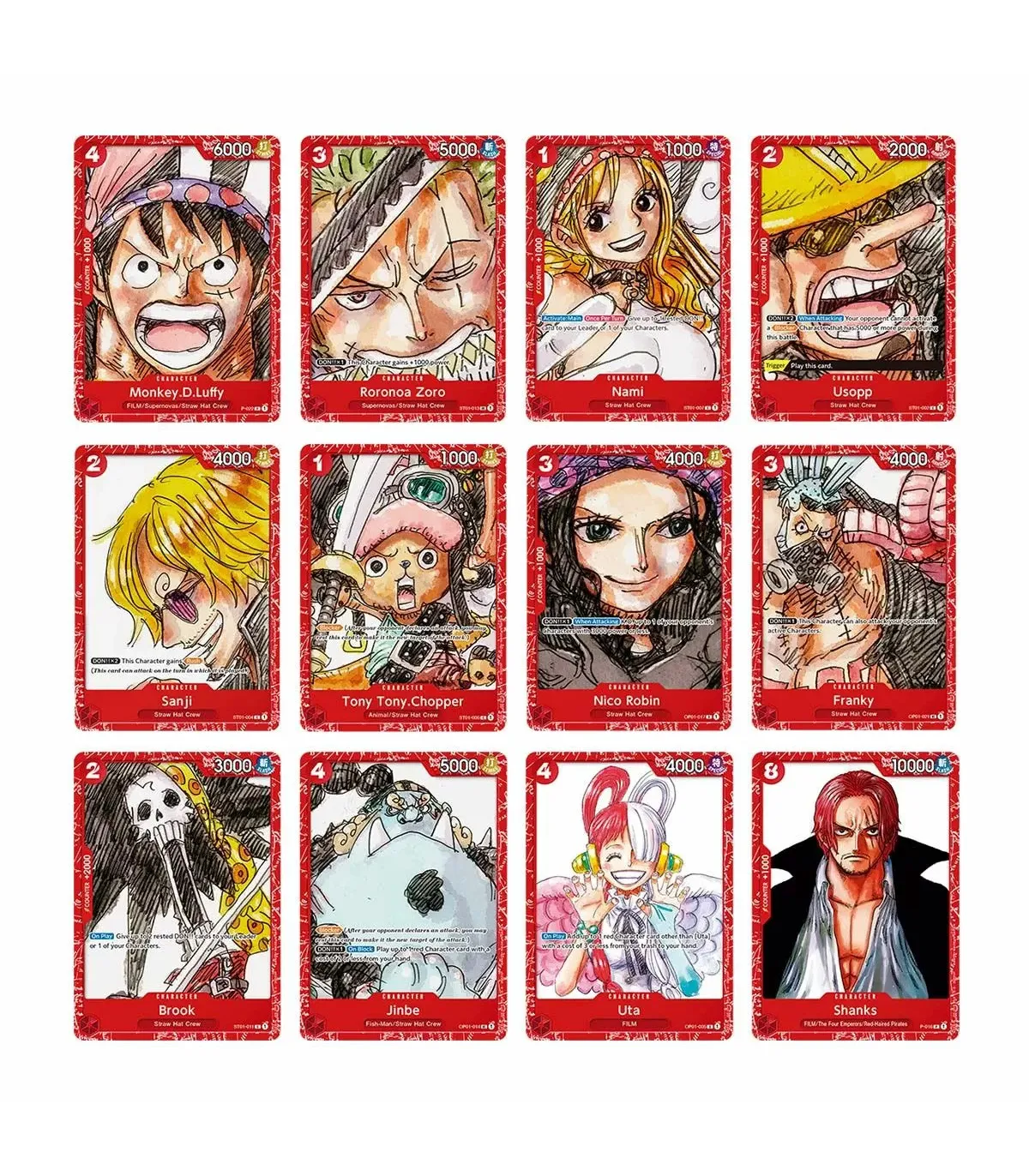 ONE PIECE CARD GAME - FILM RED [10セット]。 One Piece Card Game Premium Collection: Film Red Edition