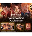 One Piece Card Game Special Goods Set: Ace, Sabo, Luffy