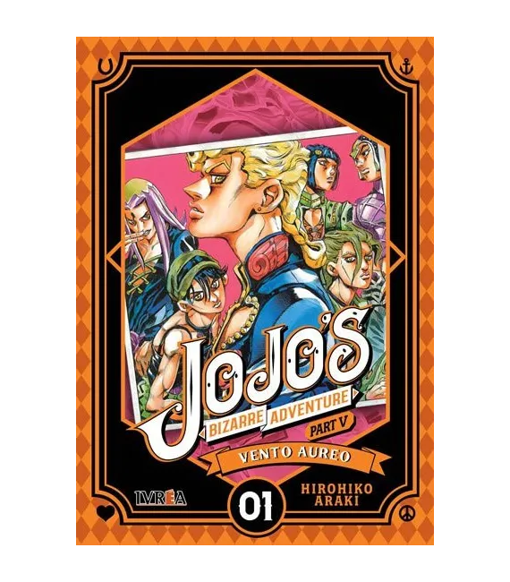 JoJo's Bizarre Adventure - Part V: Vento Aureo Nº 01 (de 10)