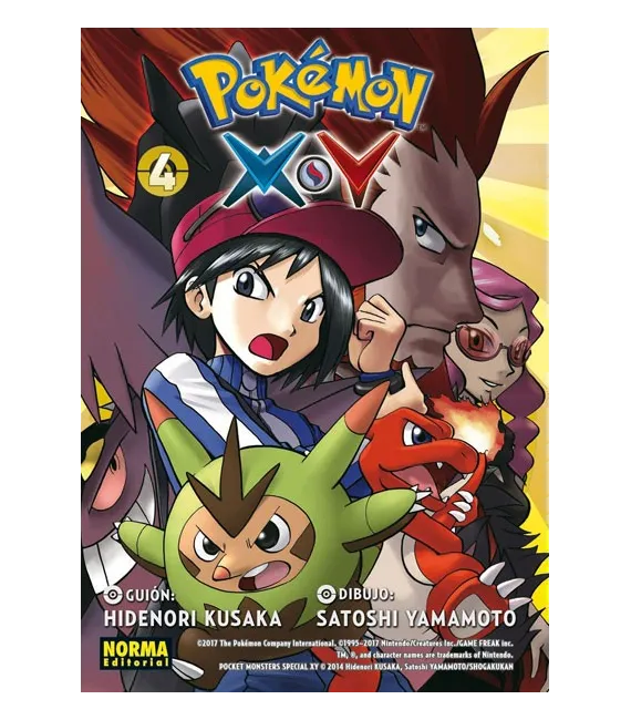 Pokémon X-Y Nº 4 (de 6)