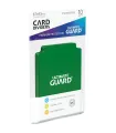 Tarjetas Separadoras para Cartas (Card Dividers): Verde (10 unidades)