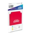 Tarjetas Separadoras para Cartas (Card Dividers): Rojo (10 unidades)