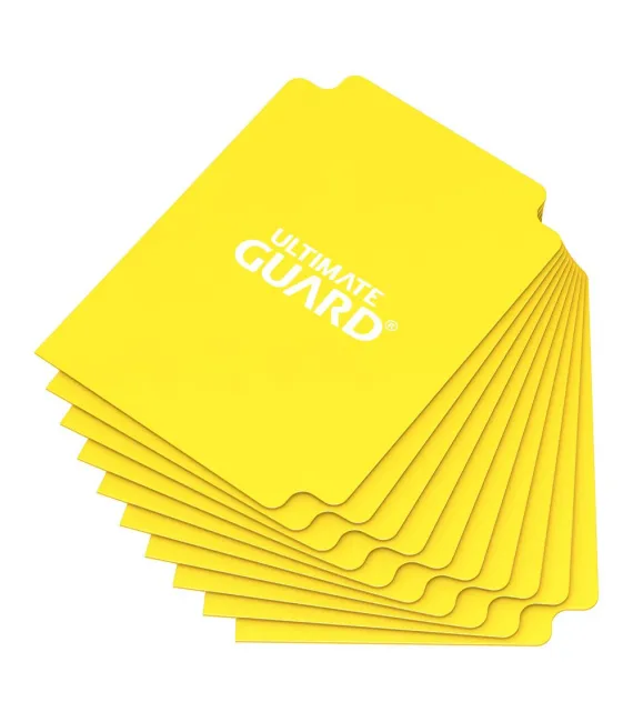 Tarjetas Separadoras para Cartas (Card Dividers): Amarillo (10 unidades)