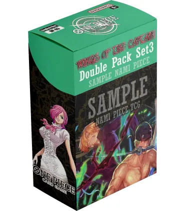 One Piece Card Game Double Pack Set Vol. 3 (RESERVA)