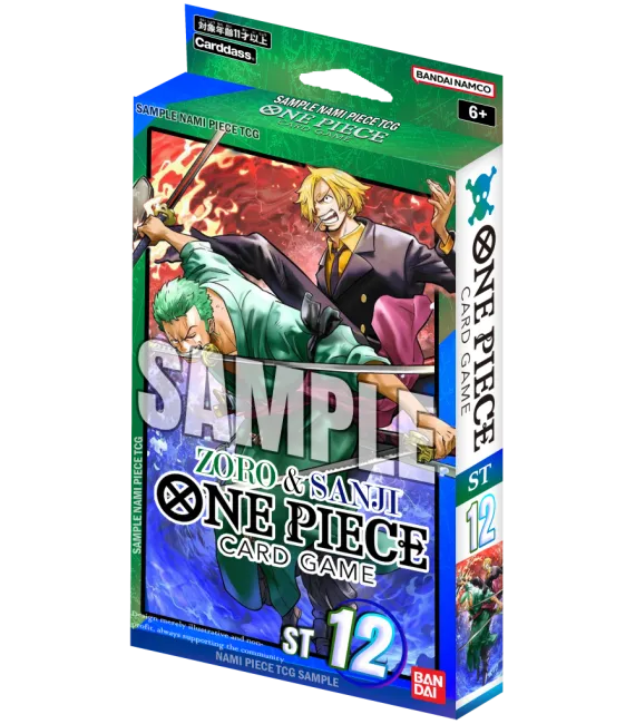 One Piece Card Game ST-12 Zoro y Sanji: Starter Deck