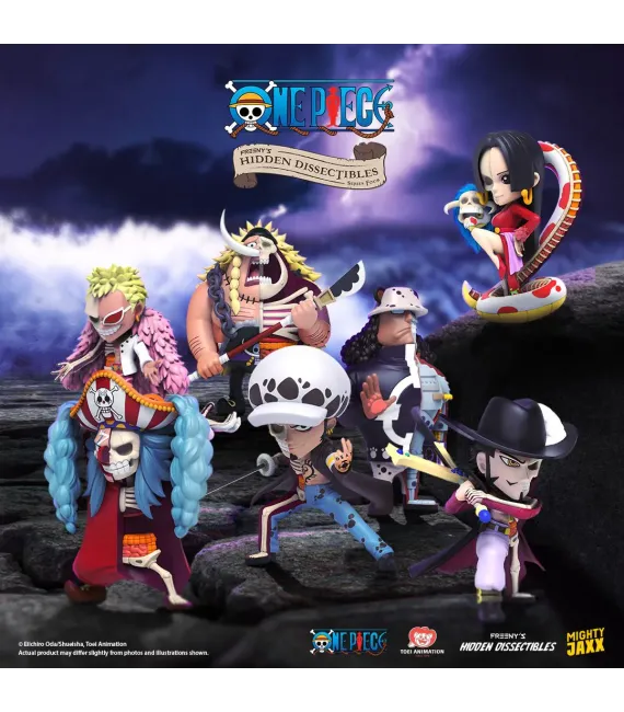 Figura Sorpresa Hidden Dissectibles One Piece: Warlords Edition