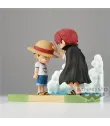 Figura Monkey D. Luffy & Shanks One Piece – Log Stories 7cm