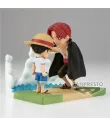 Figura Monkey D. Luffy & Shanks One Piece – Log Stories 7cm