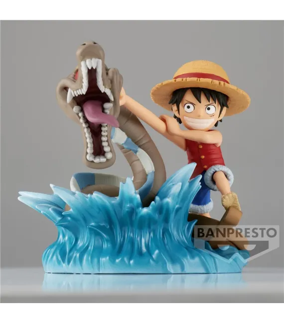 Figura Monkey D. Luffy Vs Monstruo Marino – Log Stories 7cm
