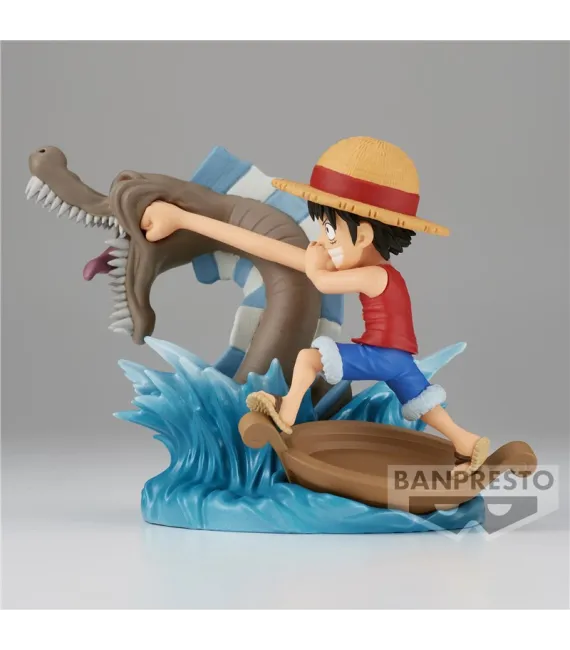 Figura Monkey D. Luffy Vs Monstruo Marino – Log Stories 7cm