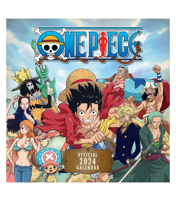 Calendario 2024 One Piece Oficial