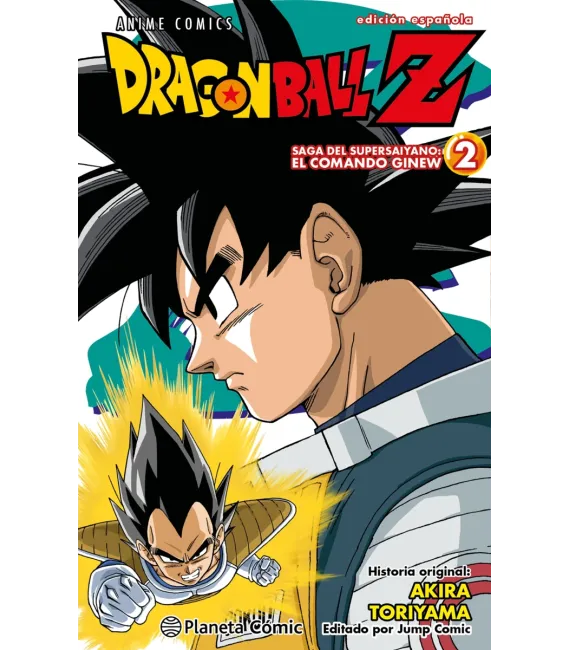 Dragon Ball Z Anime Comics Saga del comando Ginew Nº 2 (de 6)