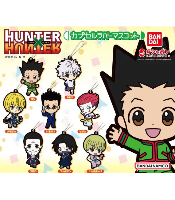 Hunter x Hunter Gashapon Rubber Mascot