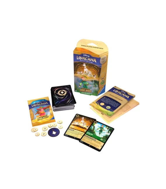 Disney Lorcana Into the Inklands - Starter Deck: Amber y Emerald