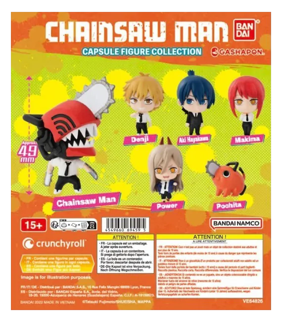 Chainsaw Man Gashapon Capsule Figure