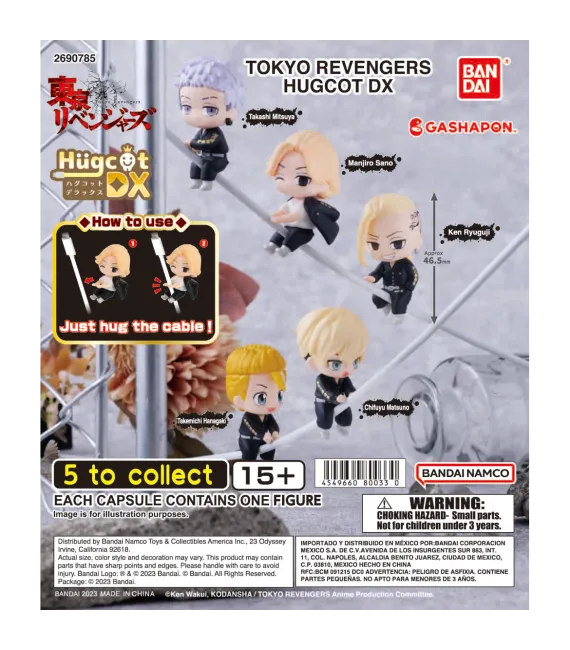 Tokyo Revengers Gashapon Hugcot DX
